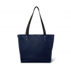Heath Sews Studio Leather Tote In Midnight