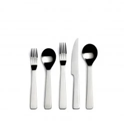 David Mellor London Flatware (5 Piece Setting) Registry Essentials