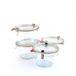 Weck Medium Modern Jar (Set Of 4)