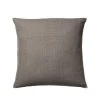 Libeco Registry Essentials Linen Napoli Pillow In Cafe Noir