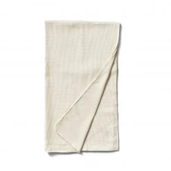 Native Organic Organic Cotton Waffle Weave Throw In Natural Registry Essentials