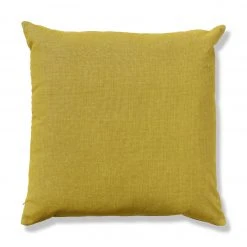 Adelene Simple Cloth Final Few Plush Crush Pillow In Egg Yolk
