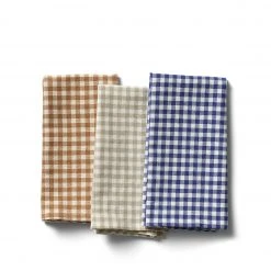 Native Organic Organic Cotton Gingham Tea Towel