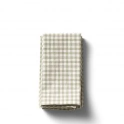 Native Organic Organic Cotton Gingham Napkins (Set Of 4) 6 Native Organic Organic Cotton Gingham Napkins (Set Of 4)