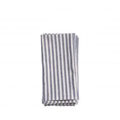 Native Organic Organic Cotton Ticking Stripe Napkins (Set Of 4)