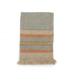 Libeco All Linens Small Fouta Guest Towel In Multi Stripe