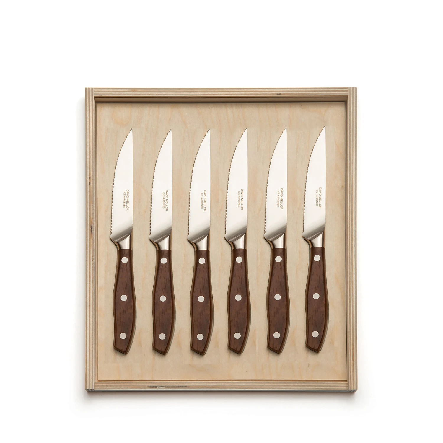 David Mellor Rosewood Steak Knife Set 1 David Mellor Rosewood Steak Knife Set