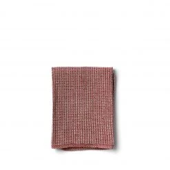 Växbo Lin Bubbel Tea Towel In Bordeaux All Linens