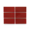 Heath Ceramics Tile G62 Campari Red Shop Tile Samples