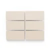 Heath Ceramics Tile M9 Chamois Shop Tile Samples