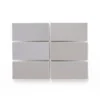 Heath Ceramics Tile M74 Cloud Grey Shop Tile Samples