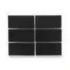 Heath Ceramics Tile Shop Tile Samples M34.2 Museum Black
