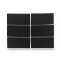 Heath Ceramics Tile Shop Tile Samples M34.2 Museum Black