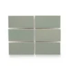 Heath Ceramics Tile Shop Tile Samples M22.2 Ogawa Green