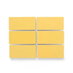 Heath Ceramics Tile M23 Stone Gold