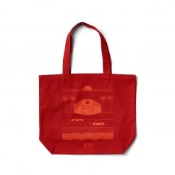Heath Ceramics Los Angeles Tote In Red Orange Fun & Unique