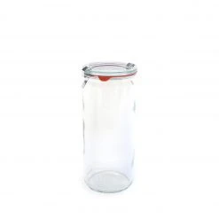 Weck Wide Cylinder Jar (Set Of 2)