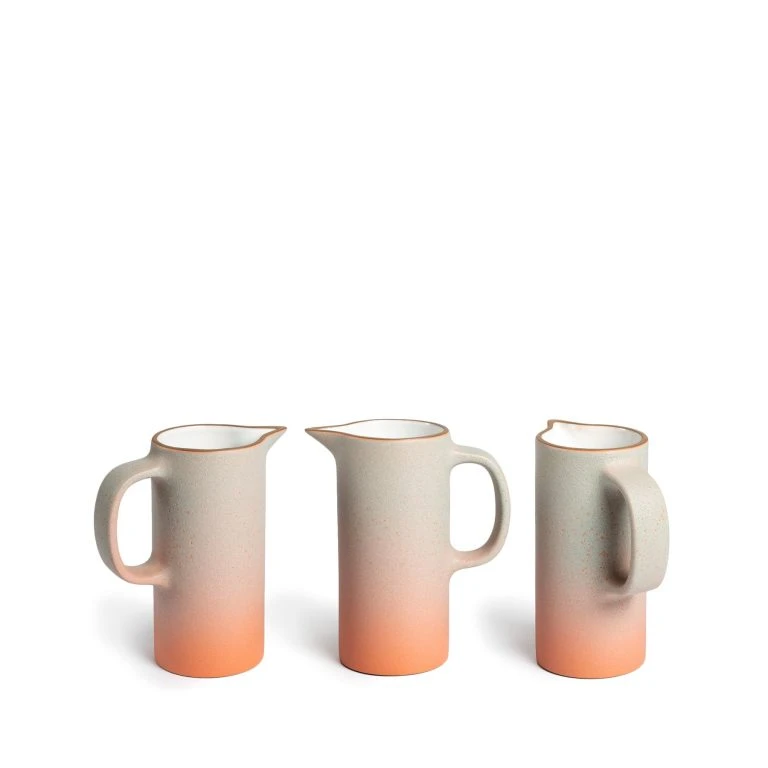 Heath Ceramics Sales Shop 33 Heath Ceramics Sales Shop -Heath Ceramics Sales Shop Small Pitcher in Fog And Tangerine 3 resized 768x768 1